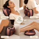 Massageadora Shiatsu 8 Pontos com Aquecimento: Almofada Relax
