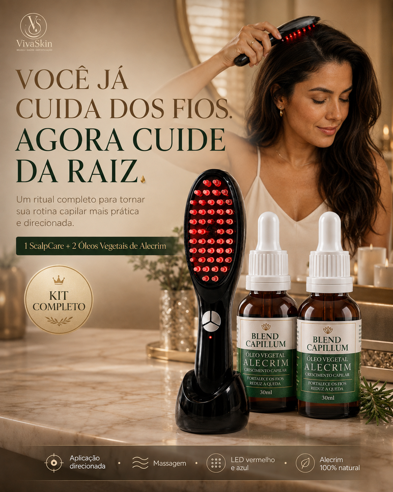 ScalpCare 4 em 1 - com Névoa Fina