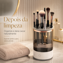 Limpador Elétrico Profissional 3 em 1 para Pincéis e Esponjas