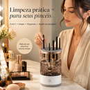 Limpador Elétrico Profissional 3 em 1 para Pincéis e Esponjas