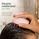 Escova para Lavar e Massagear o Couro Cabeludo e Shampoo