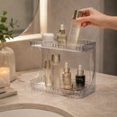 Organizador Prateleira de Maquiagem e Skincare com 2 Níveis