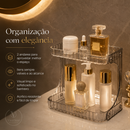 Organizador Prateleira de Maquiagem e Skincare com 2 Níveis