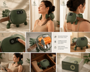 Massageador Elétrico Portátil 4D para Pescoço e Ombros com 3 Intensidades e Aquecimento