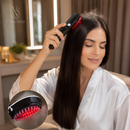 Escova Massageadora Capilar ScalpCare 4 em 1 com Nano Spray