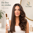 Escova Secadora 5 em 1 com Modeladores de Cachos
