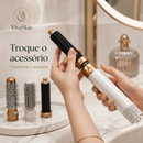Escova Secadora 5 em 1 com Modeladores de Cachos