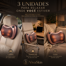 Massageadora Shiatsu 8 Pontos com Aquecimento: Almofada Relax