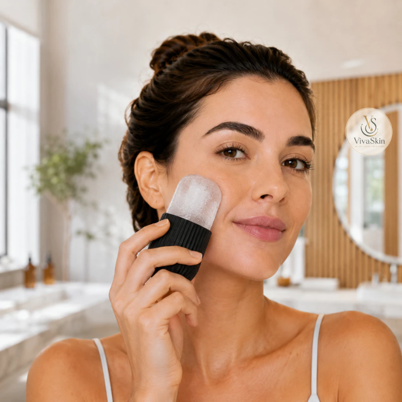 Massageador Facial em Silicone