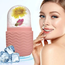 Rolo Facial Massageador de Gelo Rolo Silicone Para Rosto