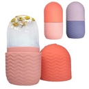 Rolo Facial Massageador de Gelo Rolo Silicone Para Rosto