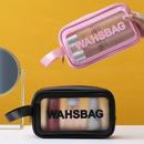 Kit 3 Necessaires impermeável Portátil Para Produtos De Higiene Pessoal MC04