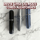 Kit 3 6 ou 12 Frasco Perfume Viagem 5ml Recarregável Atomizador Spray Portátil