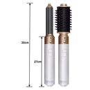 Escova Secadora 5 em 1 Modeladora Profissional Alisadora de Cabelo Anti Frizz VipCasa